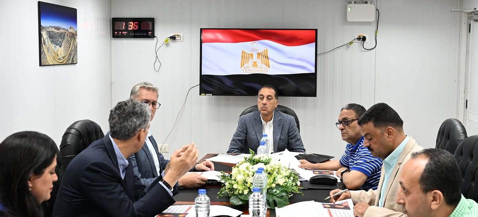Madbouly reviews AngloGold Ashanti’s expansion plans in Egypt's mining sector

